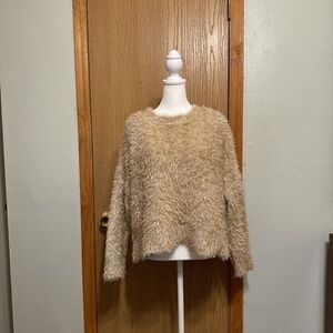 Wild Fable Large Multi-Color w/Metallic Accents Long Sleeve Pullover Sweater